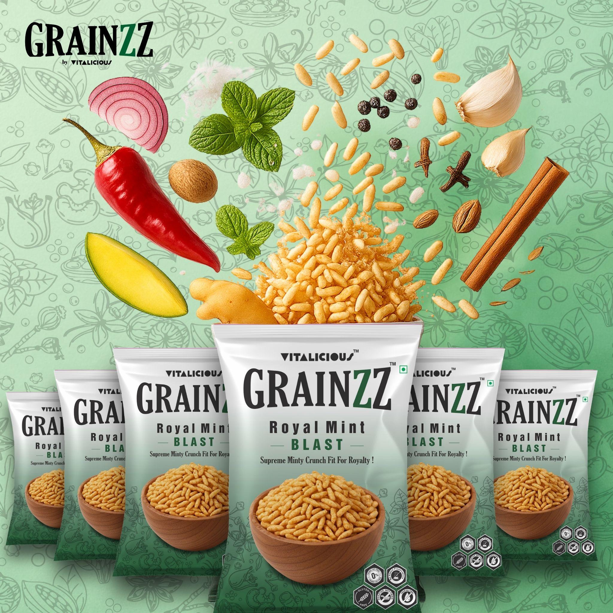 Puffed Rice (Royal Mint Blast) ā Pack of 6
