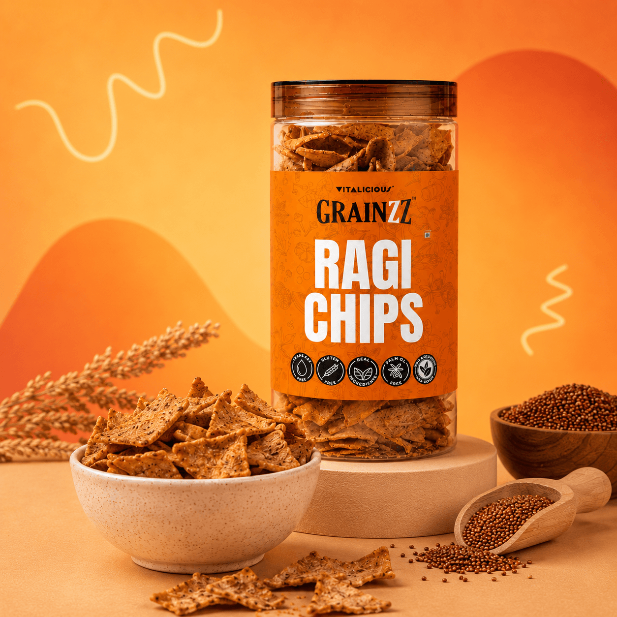 Ragi Chips (Masala Masti)