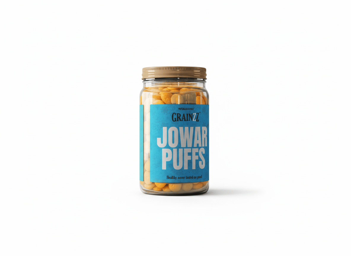 Grainzz Jowar Puffs – Magic Masala | Light Airy Crunch • No Palm Oil • 150 g