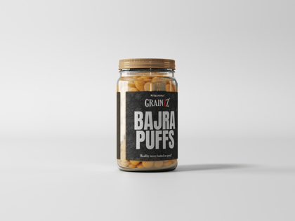 Grainzz Bajra Puffs – Smoky Barbeque | Real Bajra • No Palm Oil • 150 g